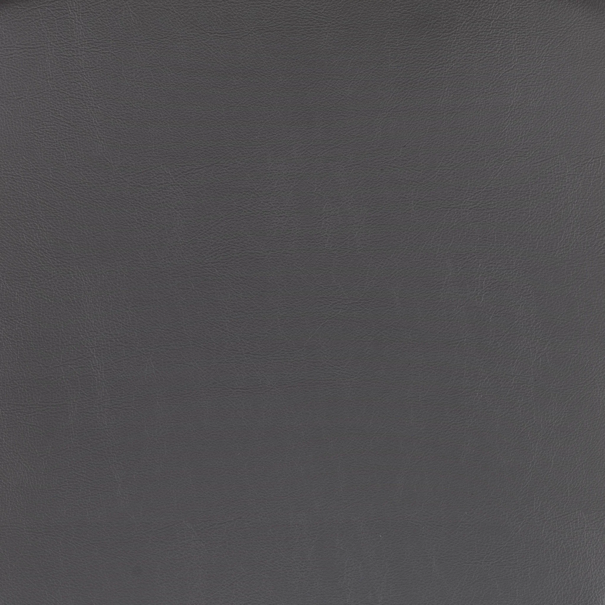 43" Gray Faux Leather And Chrome Low Back Bar Height Chair With Footrest By Homeroots - Image 9
