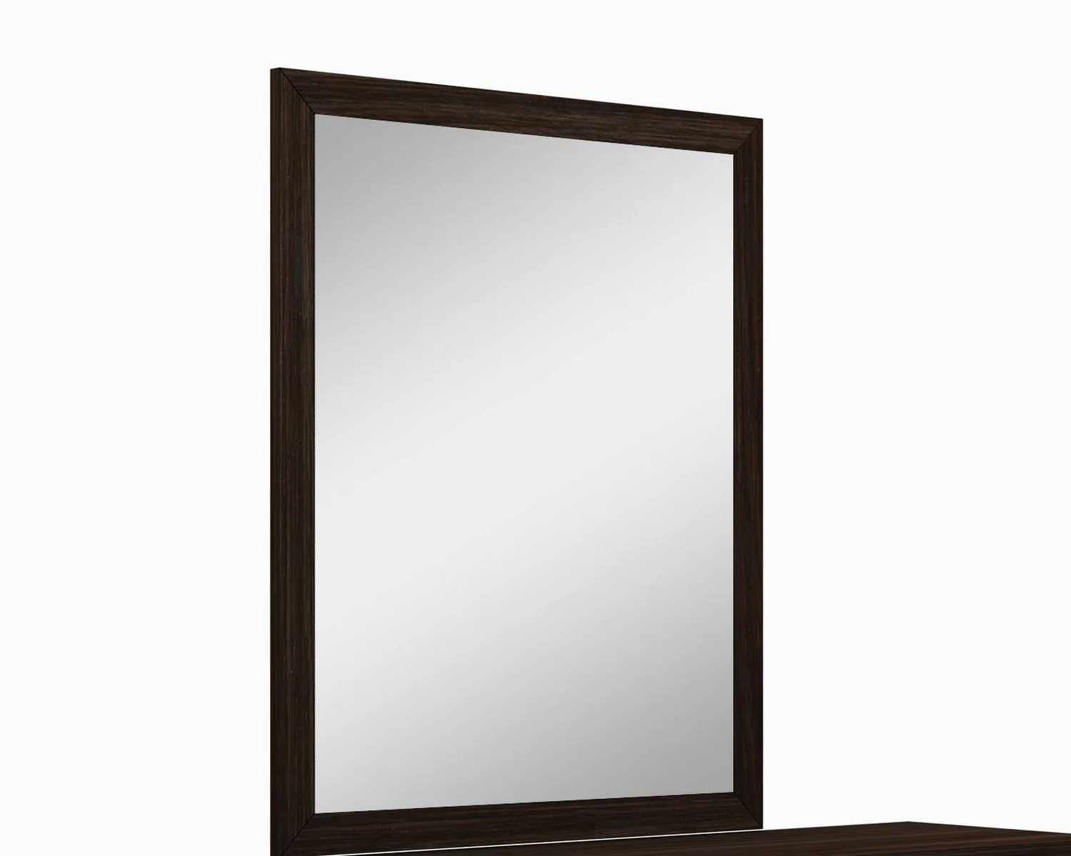 43" Refined Grey High Gloss Mirror By Homeroots - Image 6
