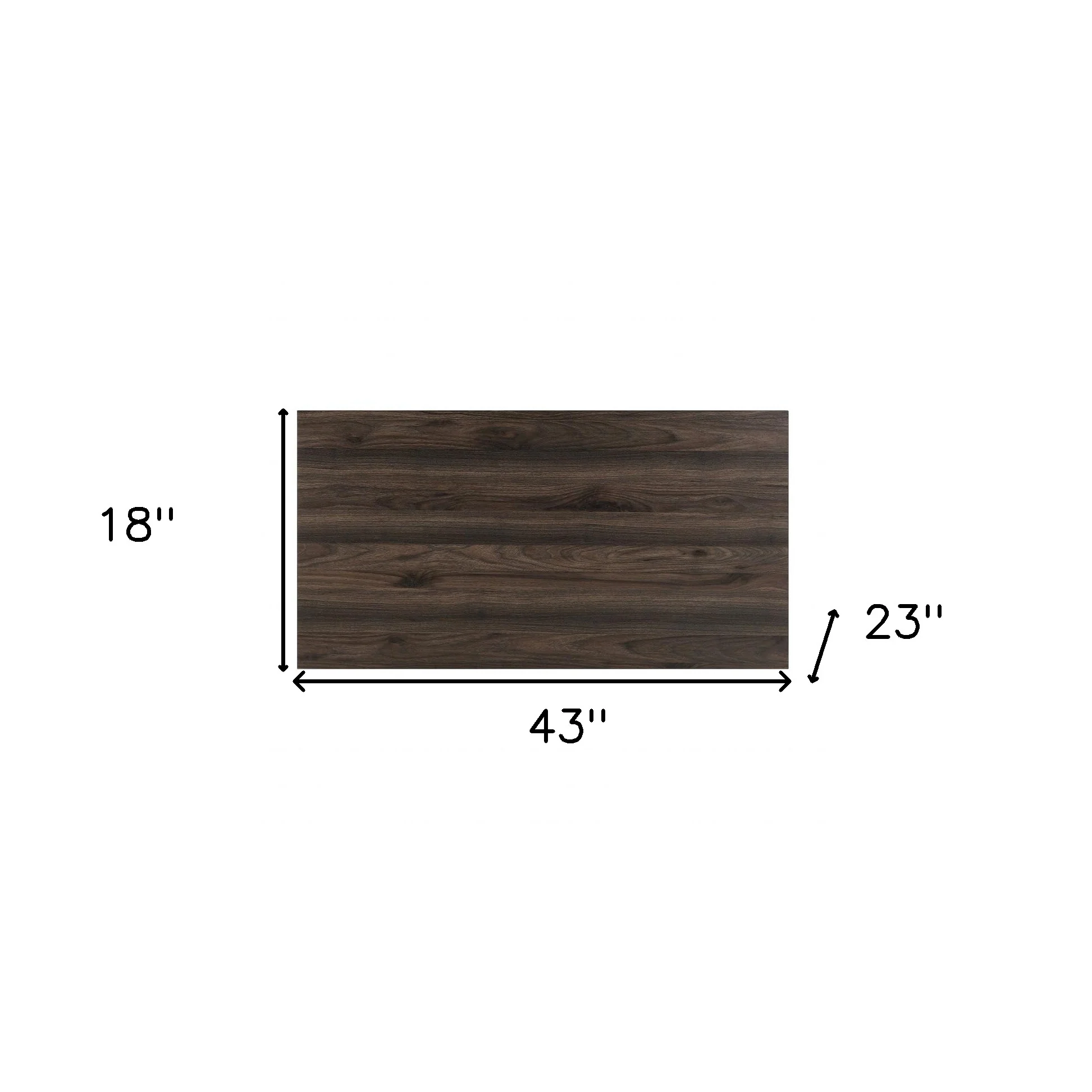 43" Walnut Rectangular Lift Top Coffee Table By Homeroots - Image 5