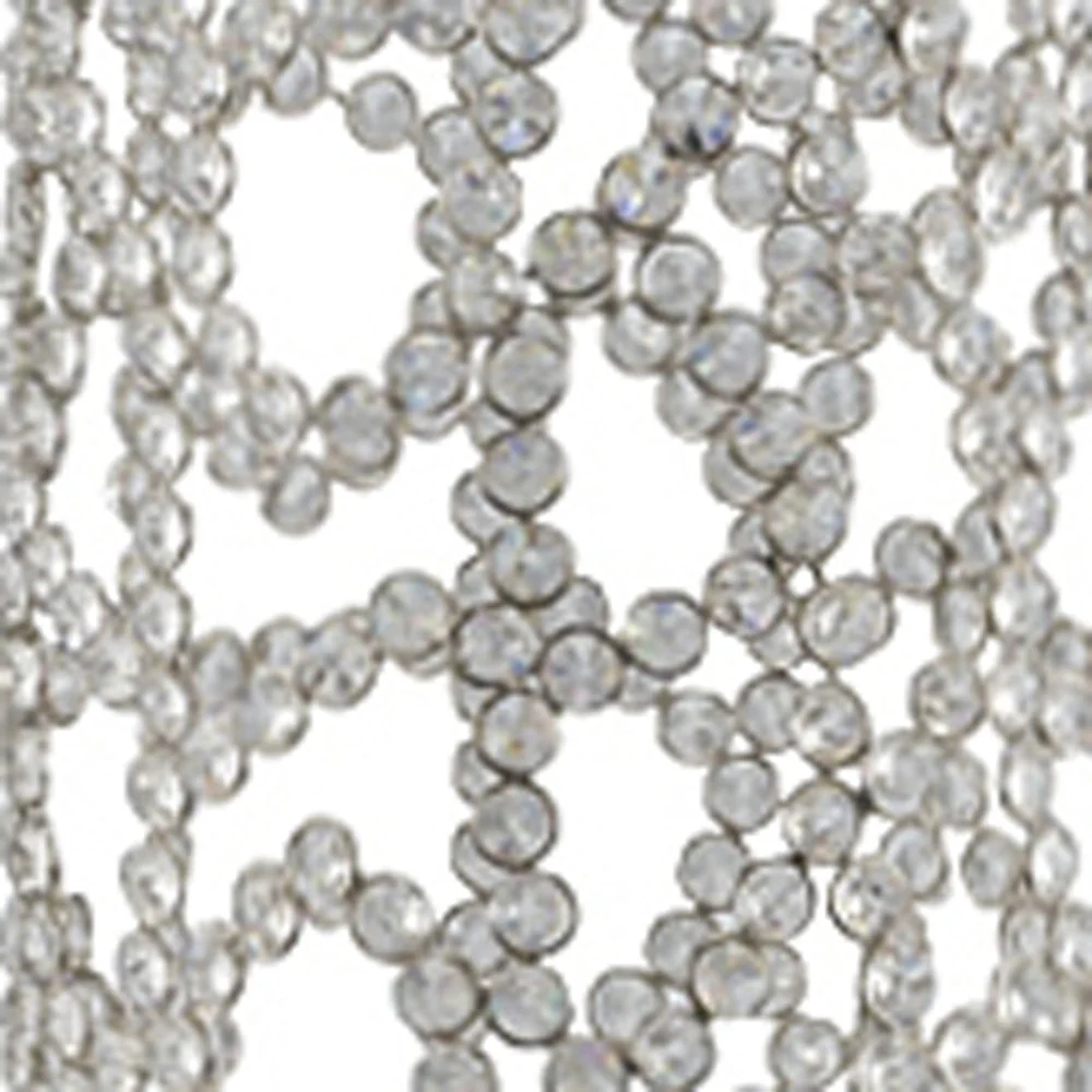 47" Bling Faux Crystal Abstract Twigs Barrel Floor Vase By Homeroots - Image 4