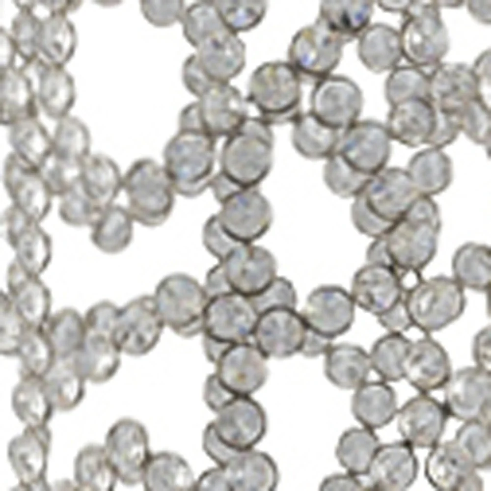 47" Bling Faux Crystal Abstract Twigs Barrel Floor Vase By Homeroots - Image 5