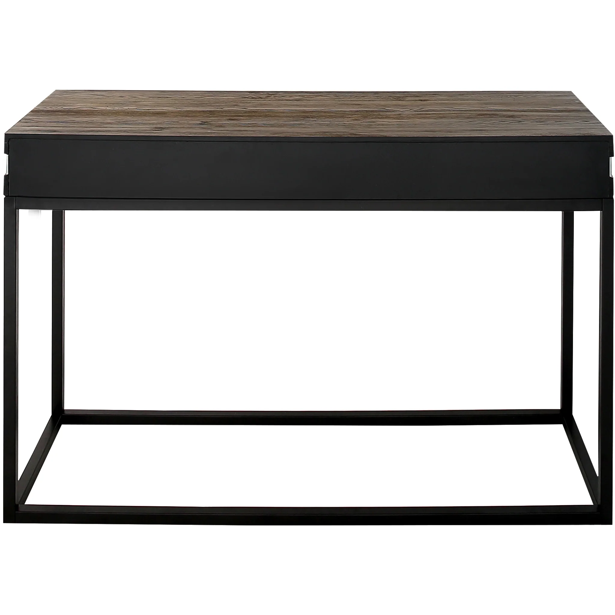47" Brown and Black Frame Console Table By Homeroots - Image 3