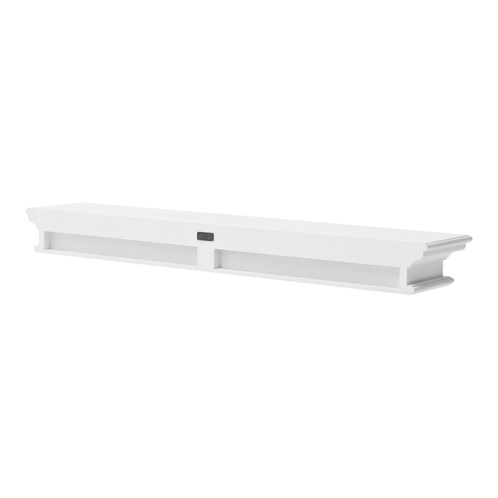 47" Classic White XL Floating Wall Shelf By Homeroots - Image 4