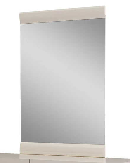 47" Refined Beige High Gloss Mirror By Homeroots - Image 2