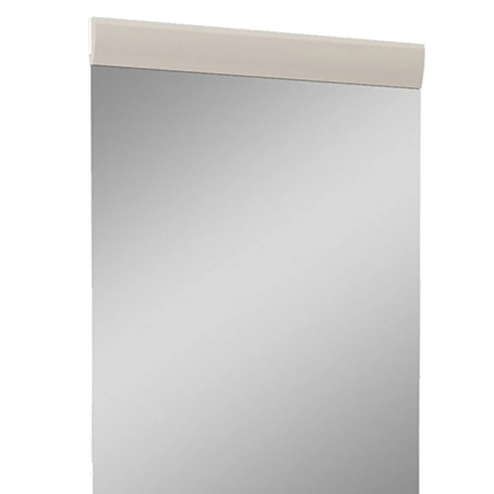 47" Refined Beige High Gloss Mirror By Homeroots - Image 3