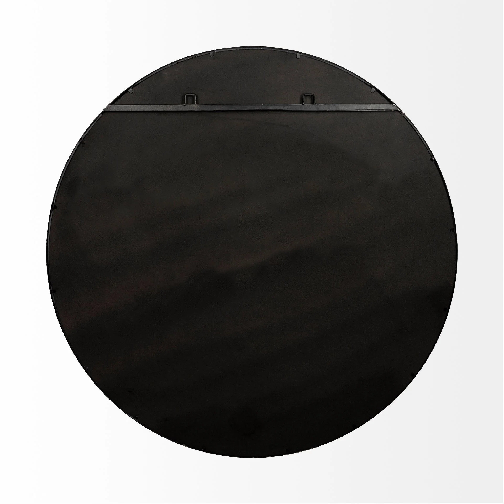 47" Round Gold Metal Frame Wall Mirror By Homeroots - Image 5