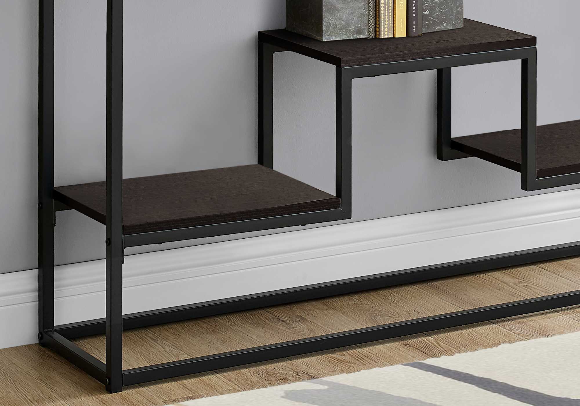 48" Rectangular Taupe Wood Look Hall Console Accent Table By Homeroots - Image 6