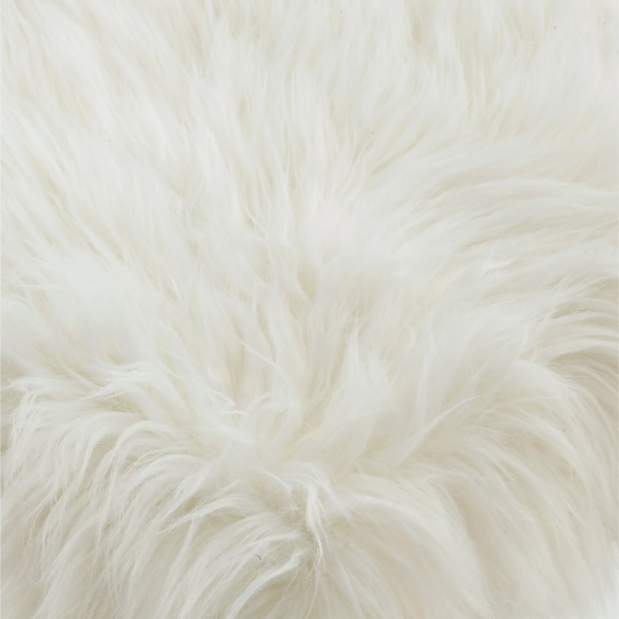 48" White And Gold Upholstered Faux Fur Bench By Homeroots - Image 9
