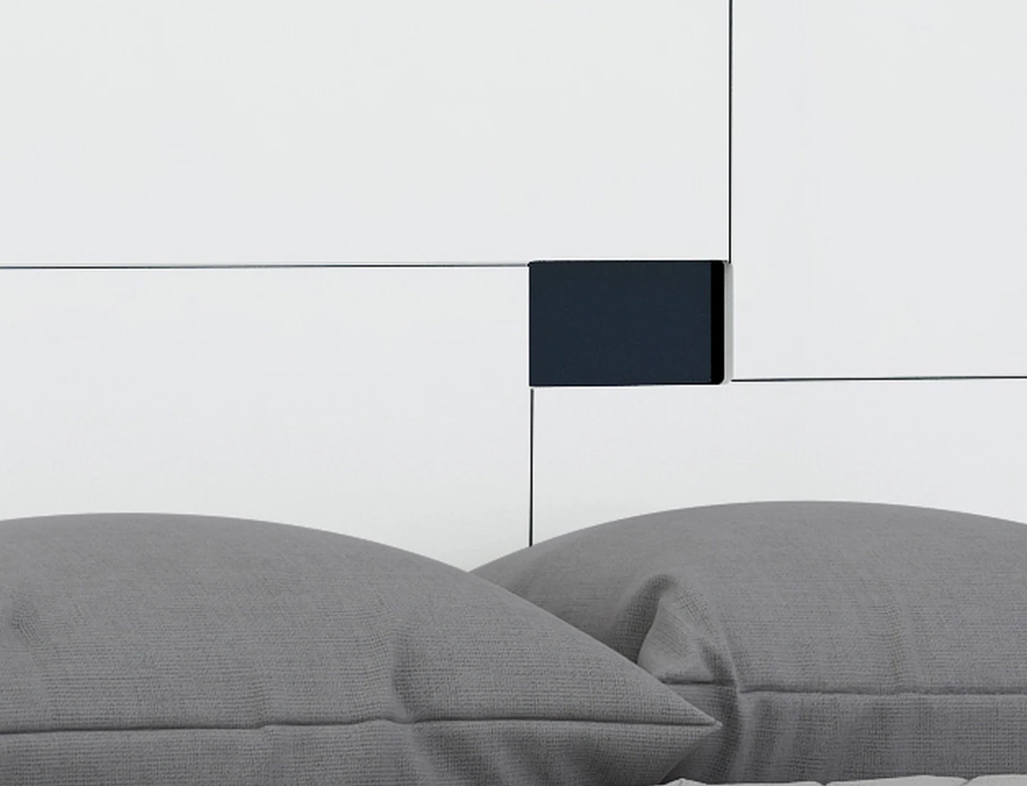 4Pc Eastern King Modern White High Gloss Bedroom Set By Homeroots - 343980 - Image 5