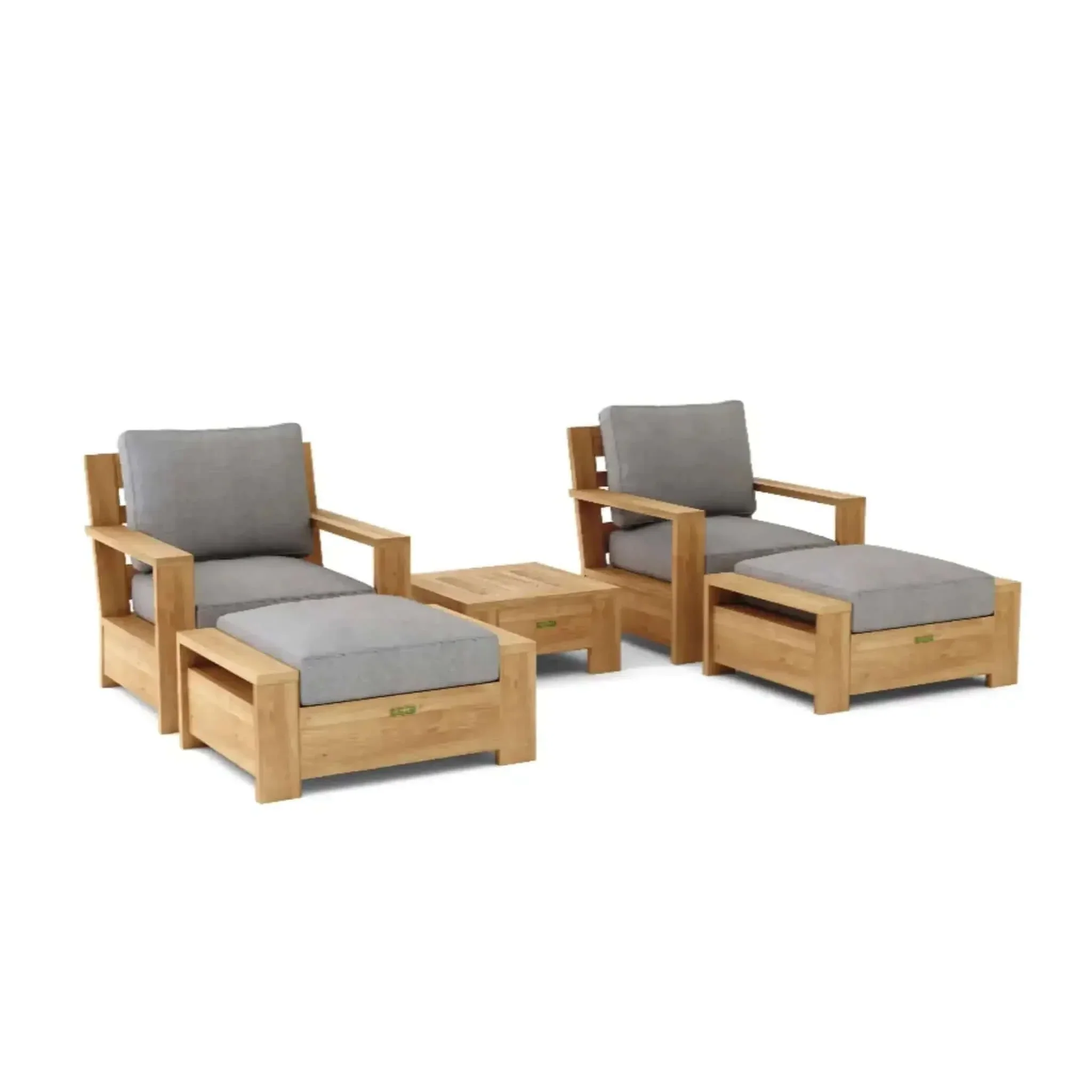 5-pc Madera Deep Seating - SET-524 By Anderson Teak - Image 2