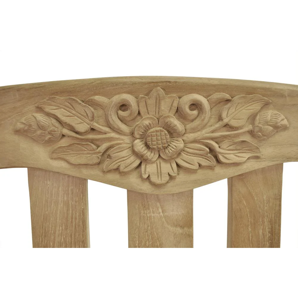 50" Round Rose Bench By Anderson Teak - Image 3