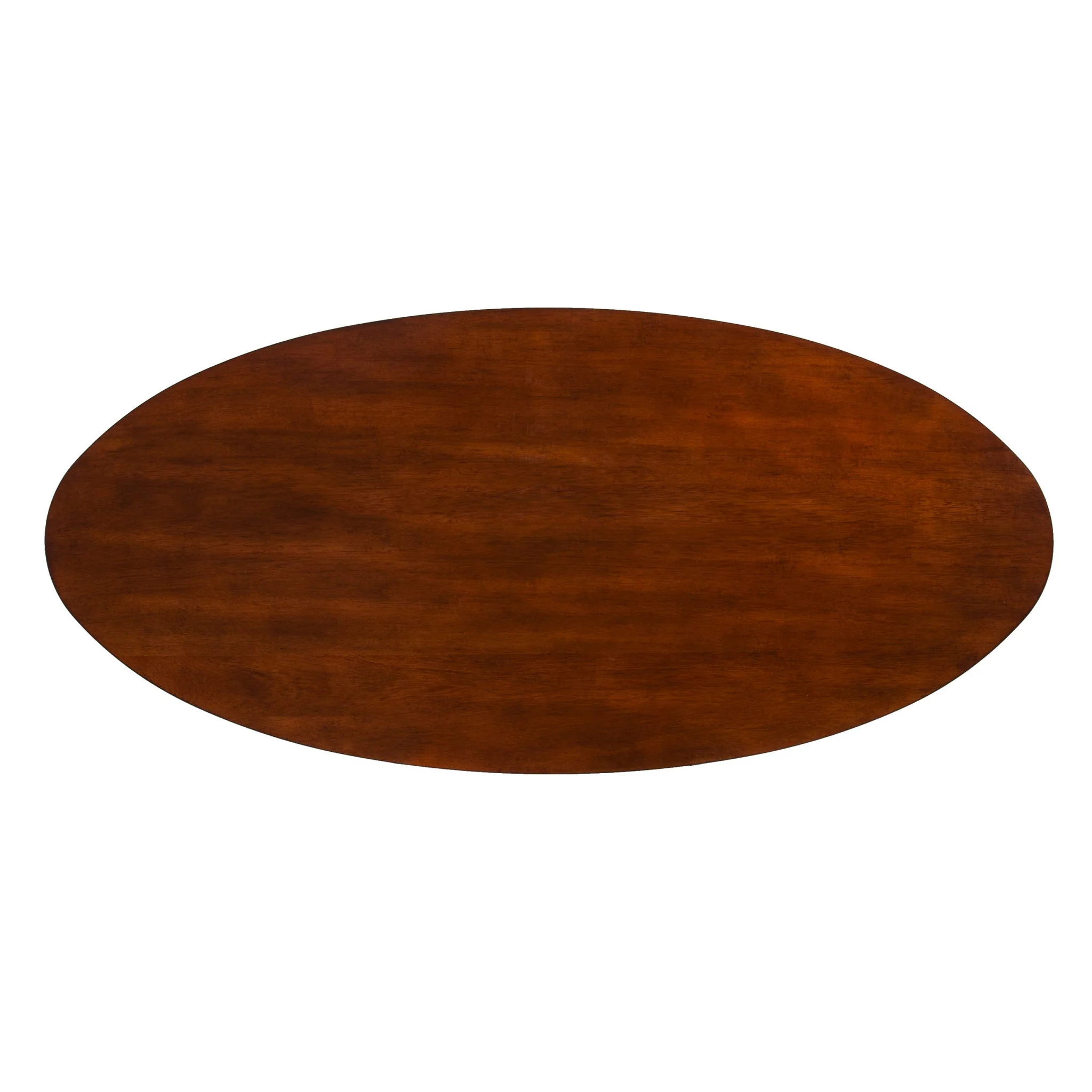 52" Brown Solid Wood And Metal Rectangular Coffee Table By Homeroots - Image 5