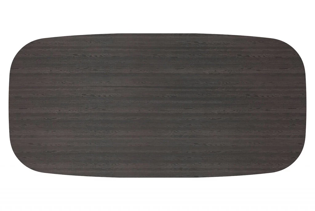 52” Mod Scandi Black Wood Coffee Table By Homeroots - Image 4