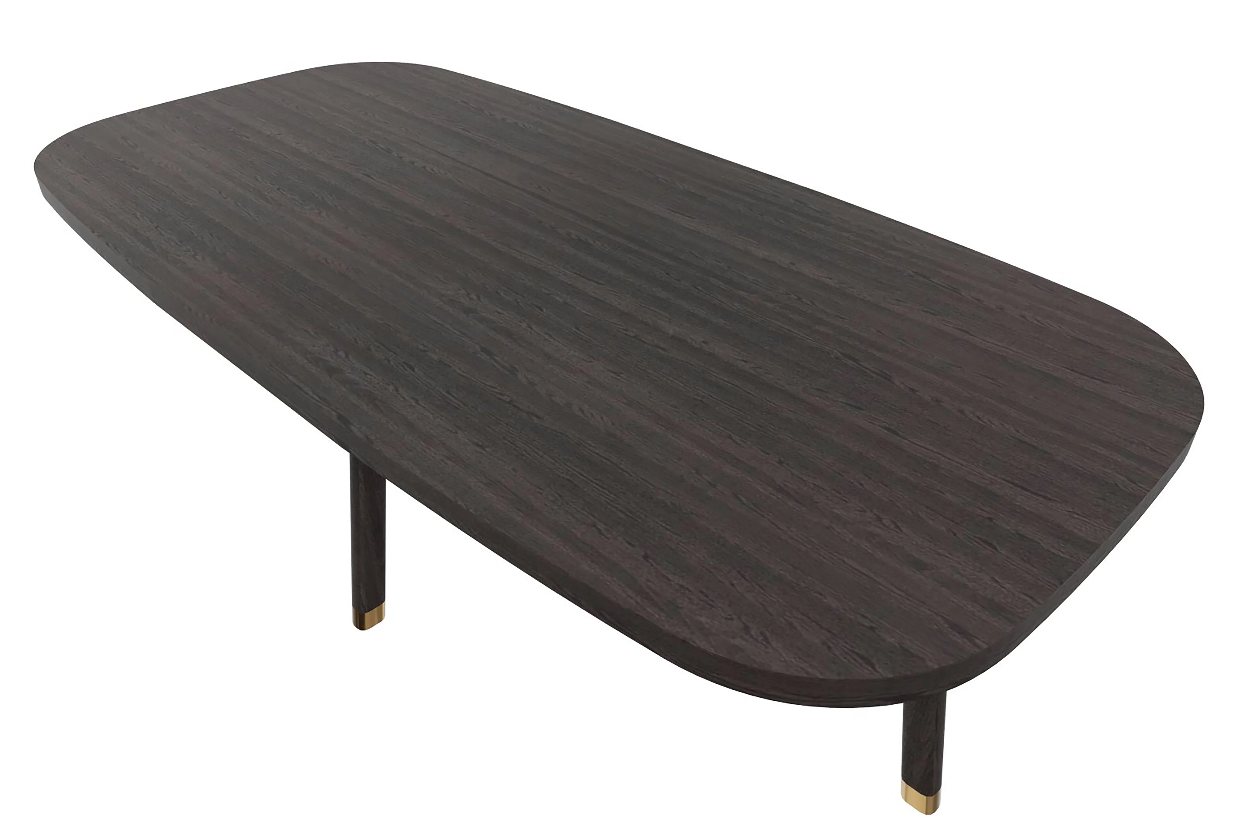 52” Mod Scandi Black Wood Coffee Table By Homeroots - Image 5