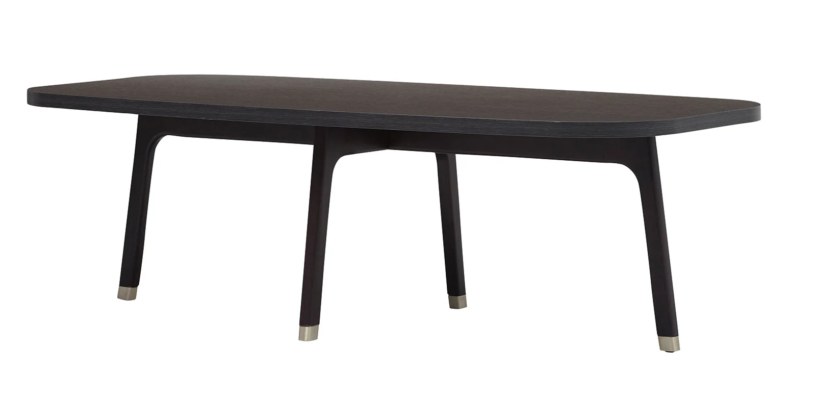 52” Mod Scandi Black Wood Coffee Table By Homeroots - Image 6