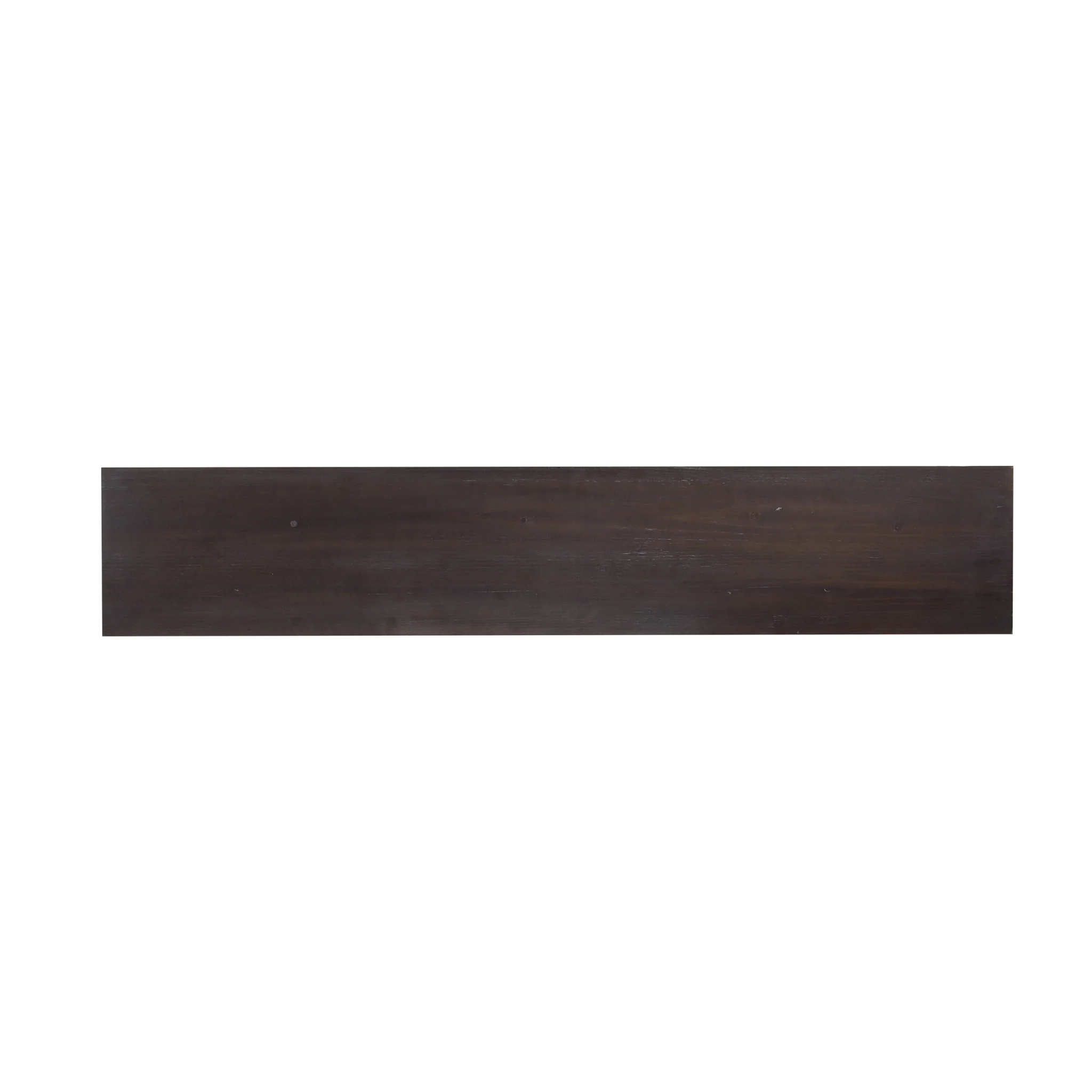 54" Espresso and Black Frame Console Table By Homeroots - Image 5