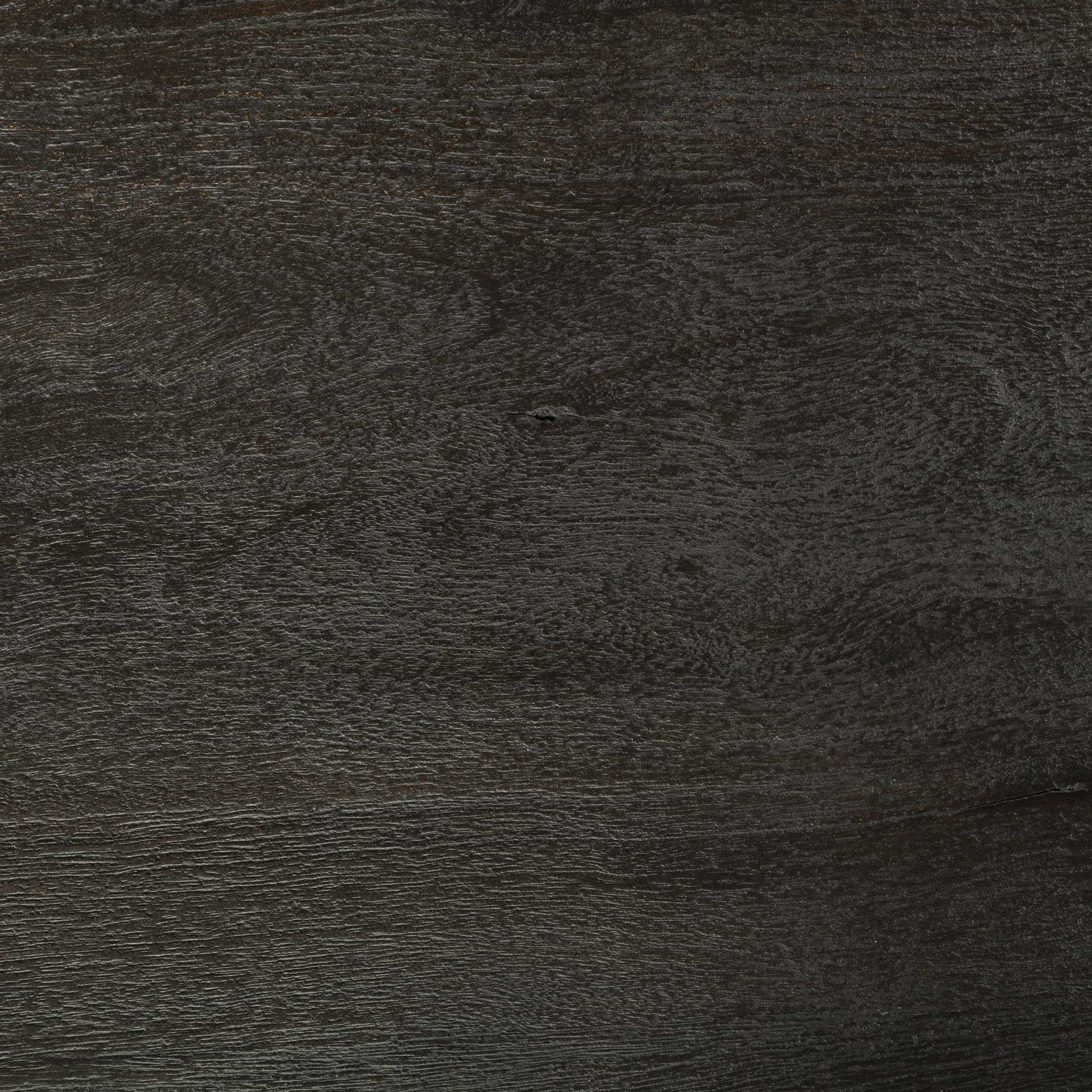 54' Round Brown Solid Wood Top With Gold Metal Base Dining Table By Homeroots - Image 8