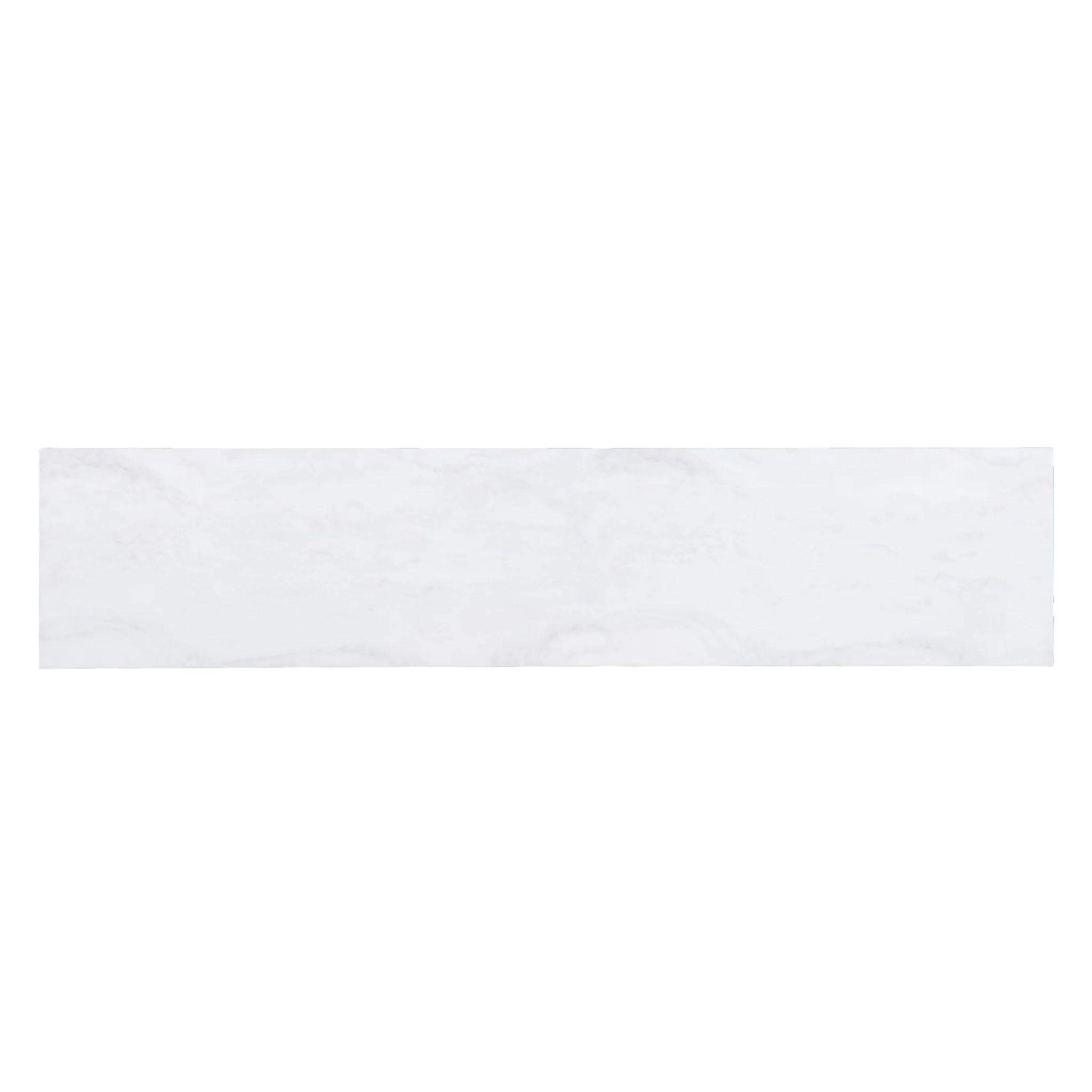 56" White and Black Faux Marble Floor Shelf Console Table With Storage By Homeroots - Image 4