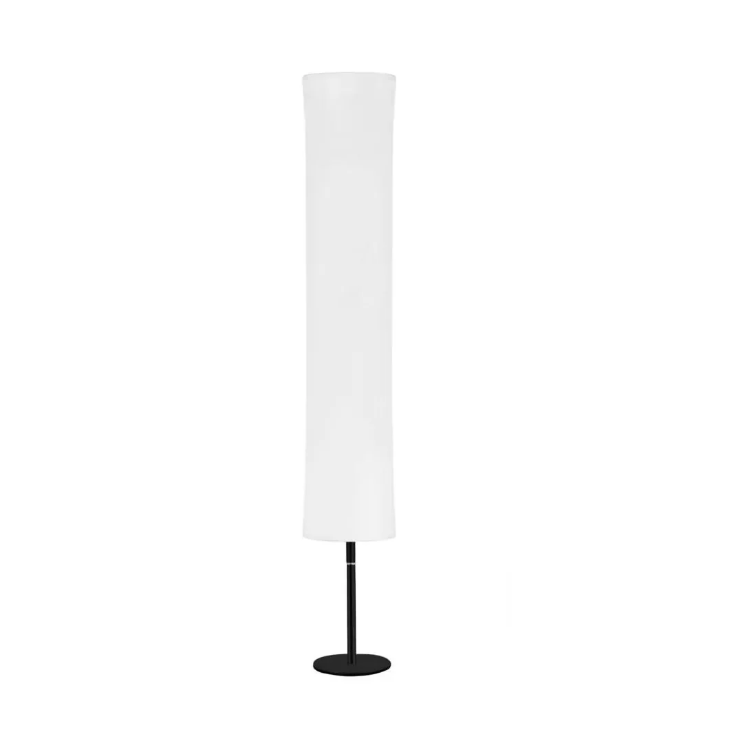 59" Color Changing LED Column Floor Lamp With White Rectangular Shade By Homeroots - Image 2