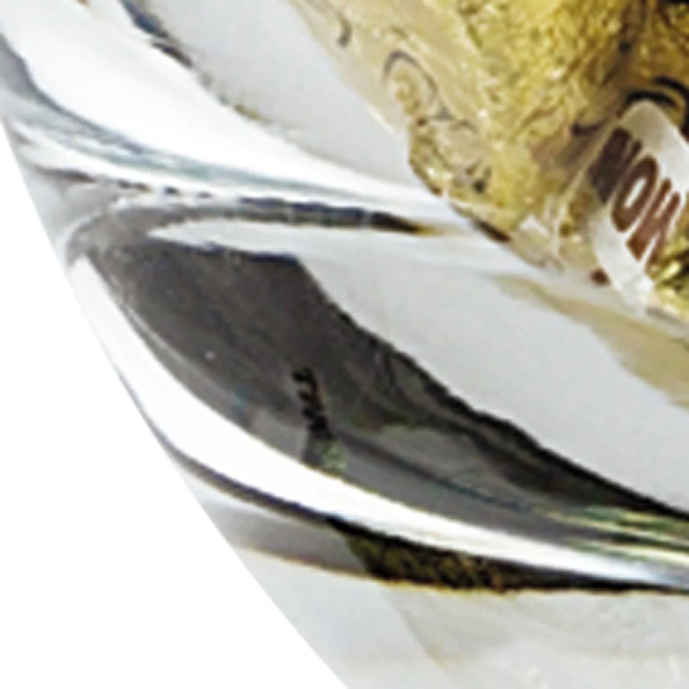 6 Mouth Blown Crystal European Made Bowl By Homeroots - Image 3