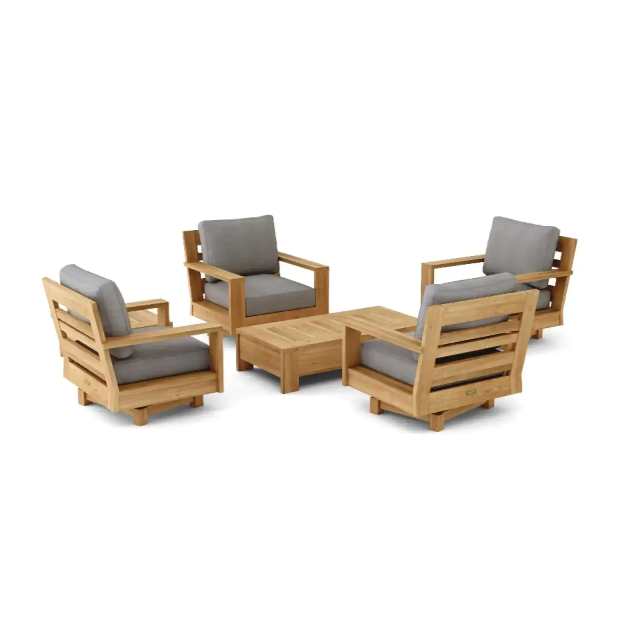 6-pc Madera Deep Seating - SET-523 By Anderson Teak - Image 2
