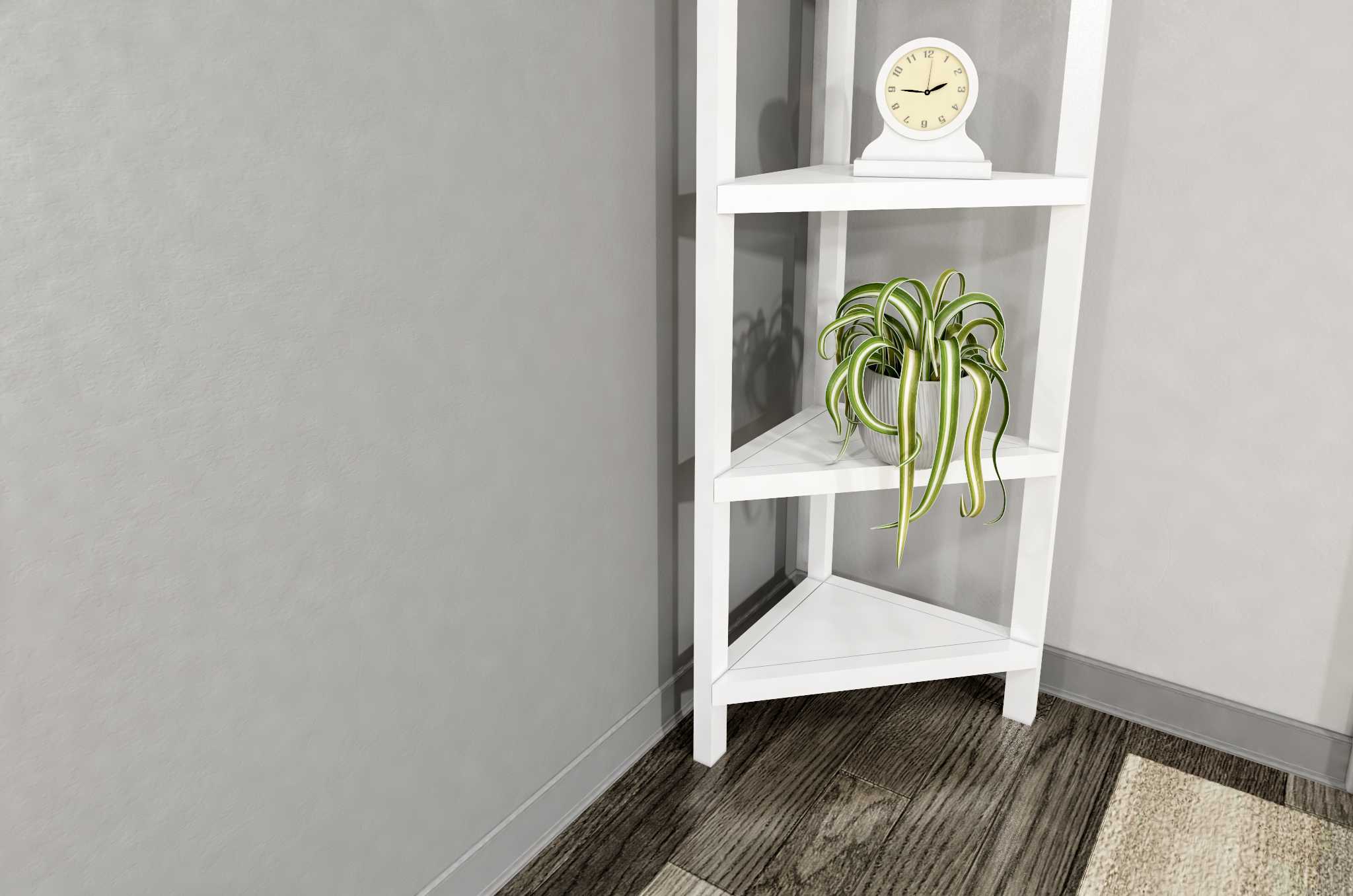 60" Bookcase with 2 Shelves in Washed Grey By Homeroots - 379943 - Image 11