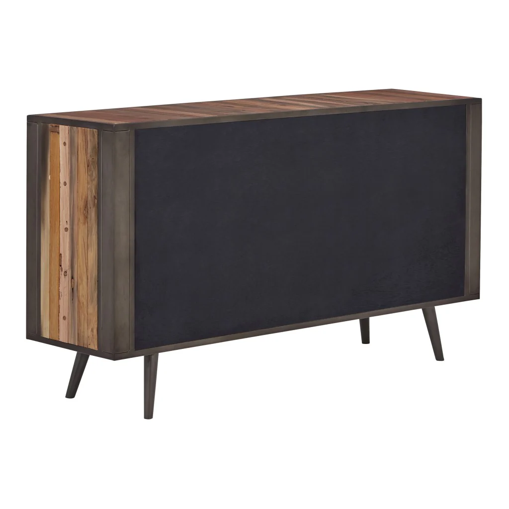 63" Modern Rustic Natural Buffet Server By Homeroots - Image 5