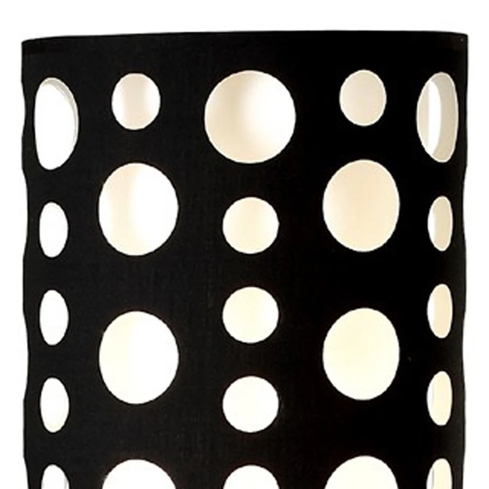 66" Steel Novelty Floor Lamp With Black And Green Drum Shade By Homeroots - Image 15