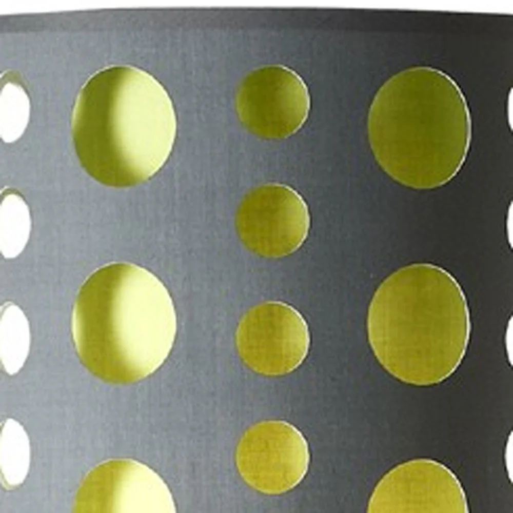 66" Steel Novelty Floor Lamp With Black And Green Drum Shade By Homeroots - Image 22