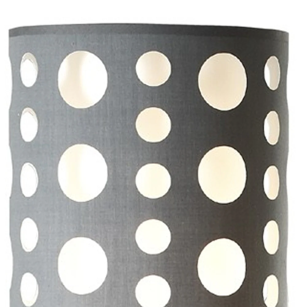 66" Steel Novelty Floor Lamp With Black And Green Drum Shade By Homeroots - Image 33
