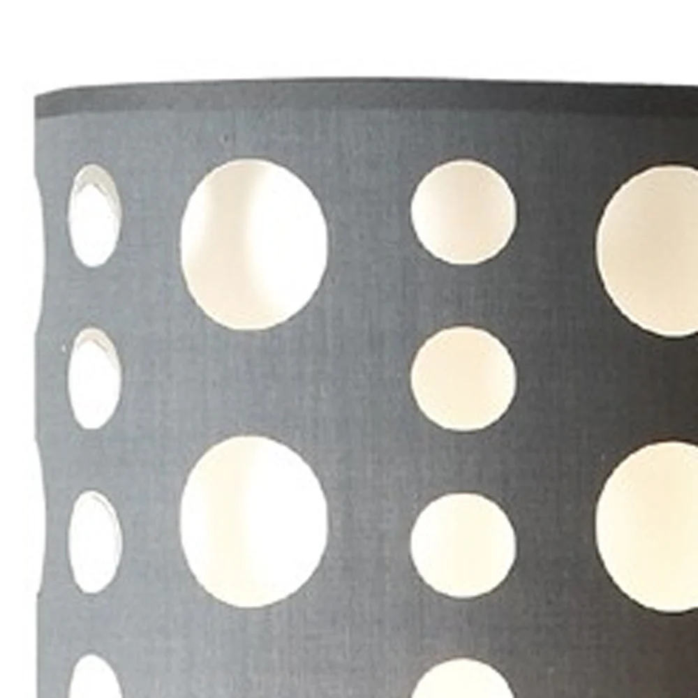 66" Steel Novelty Floor Lamp With Black And Green Drum Shade By Homeroots - Image 34