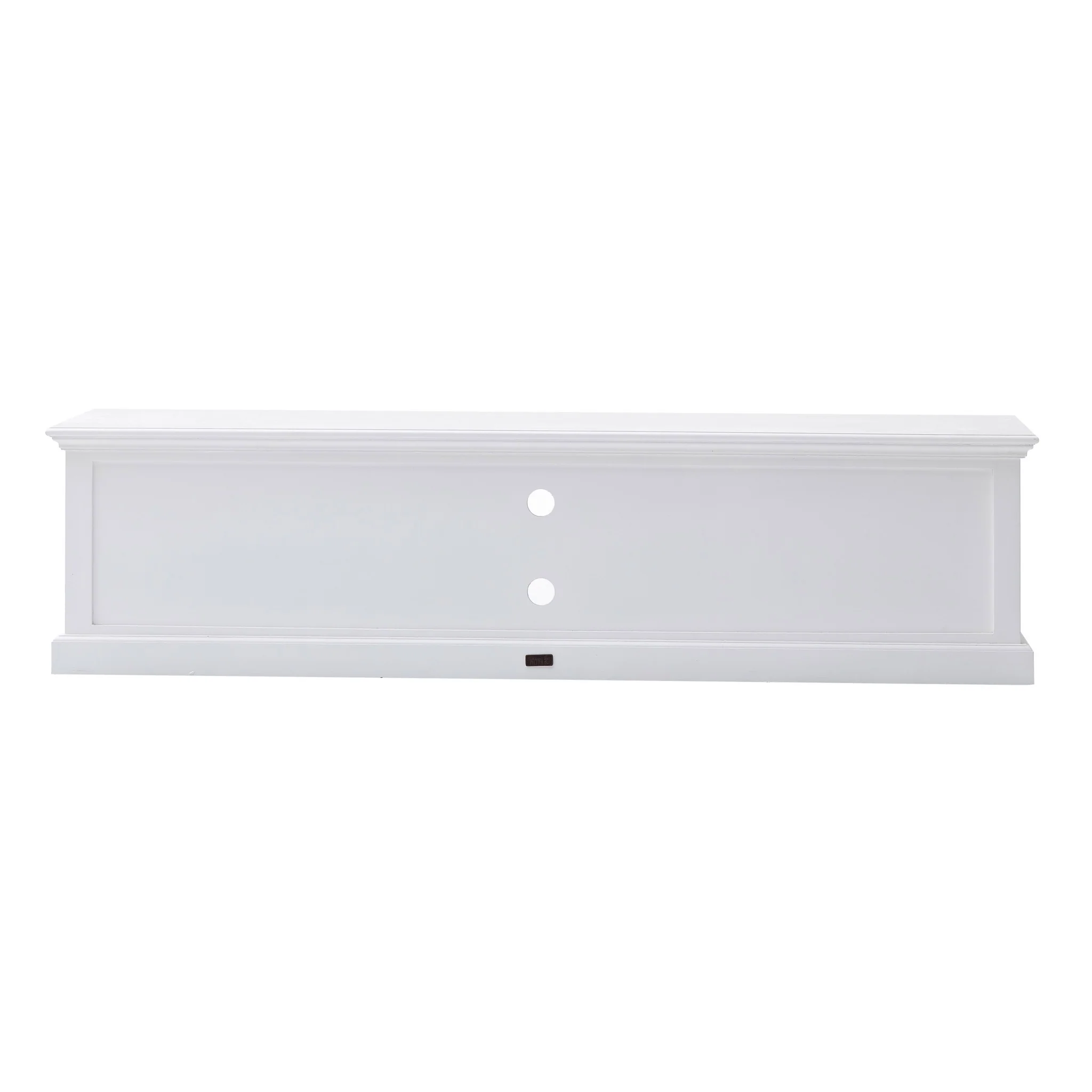 71" Classic White Entertainment Unit with Four Drawers By Homeroots - Image 6