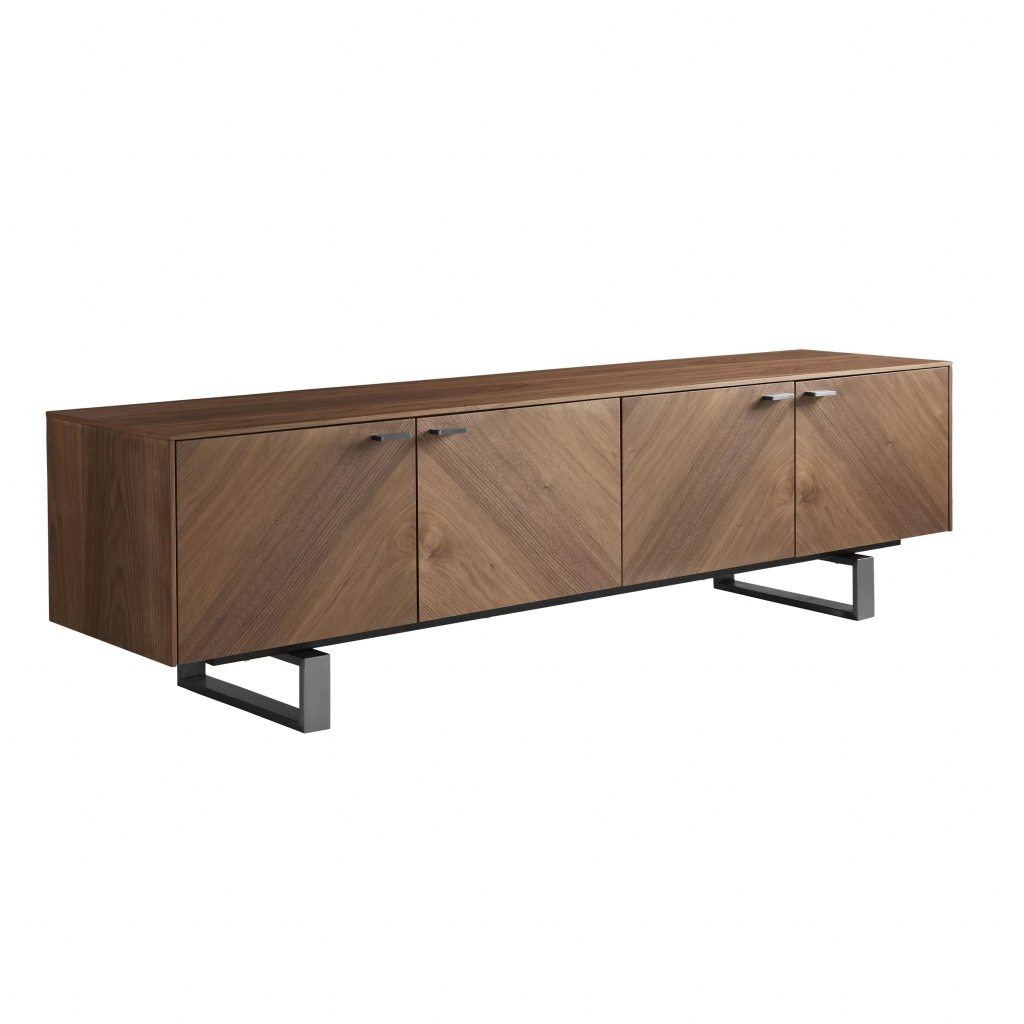 71” Contemporary Media TV Stand By Homeroots - Image 2