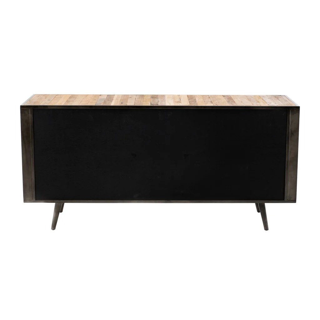71" Modern Rustic Natural Buffet Server By Homeroots - Image 5