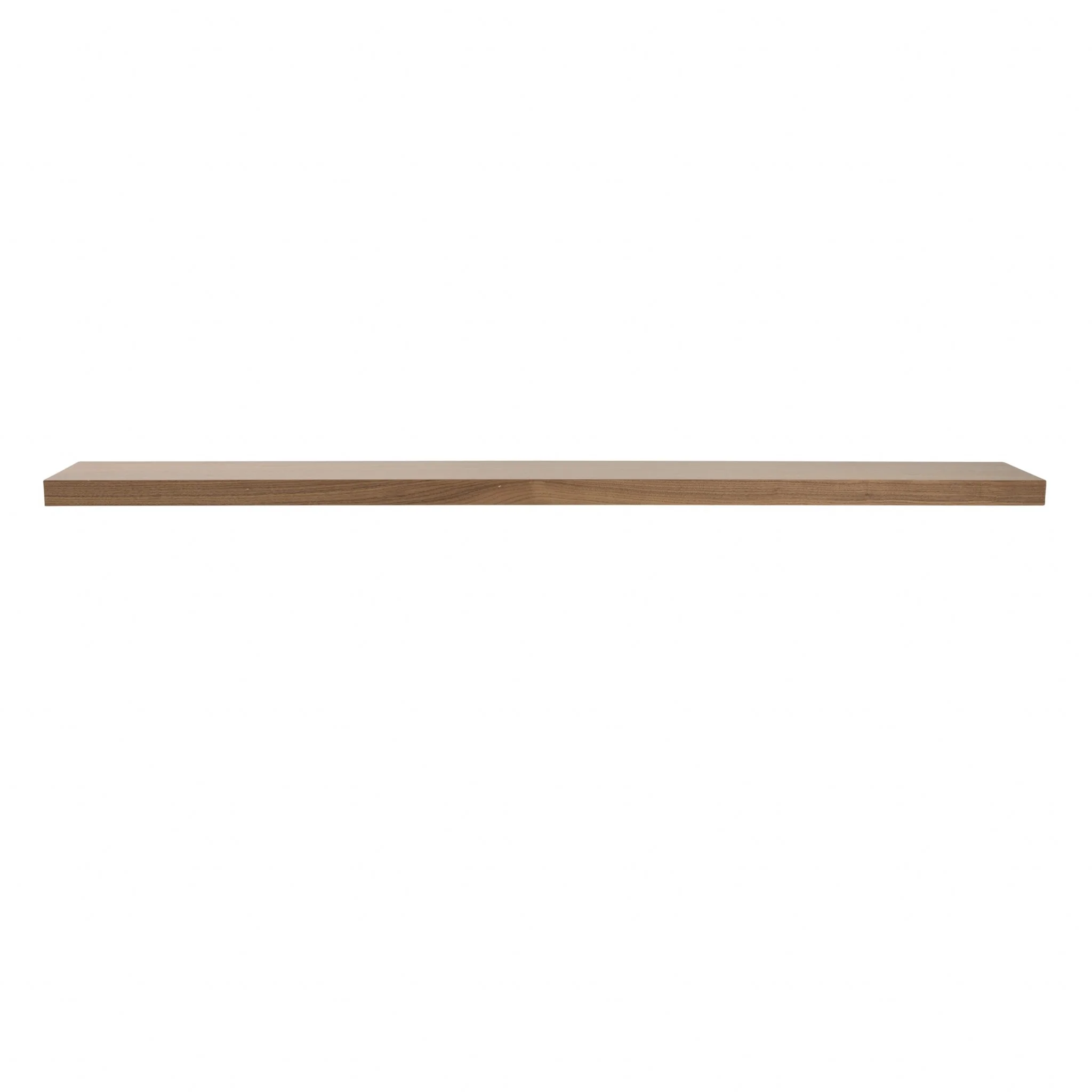 75" Dark Gray Whitewash Wooden Floating Shelf By Homeroots - Image 19