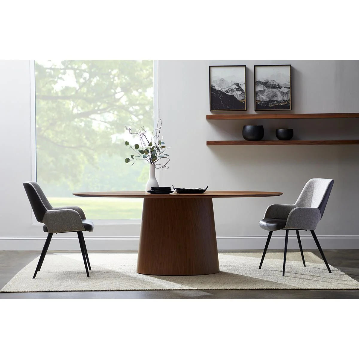 75" Dark Gray Whitewash Wooden Floating Shelf By Homeroots - Image 22