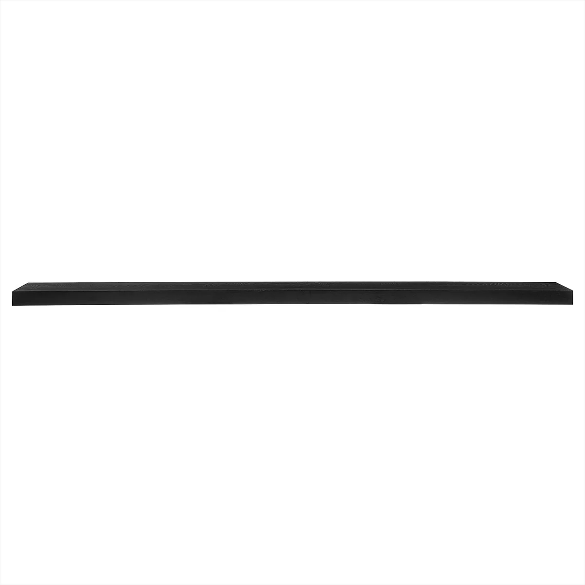 75" Dark Gray Whitewash Wooden Floating Shelf By Homeroots - Image 8