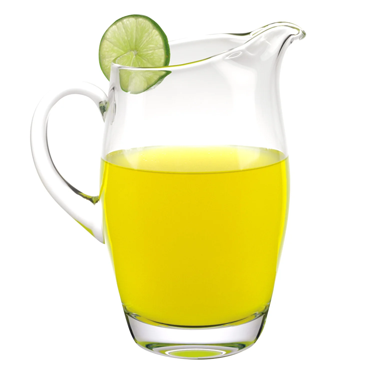 9 Mouth Blown Crystal Barrel Water Juice Or Iced Tea Pitcher 54 Oz By Homeroots - Image 3