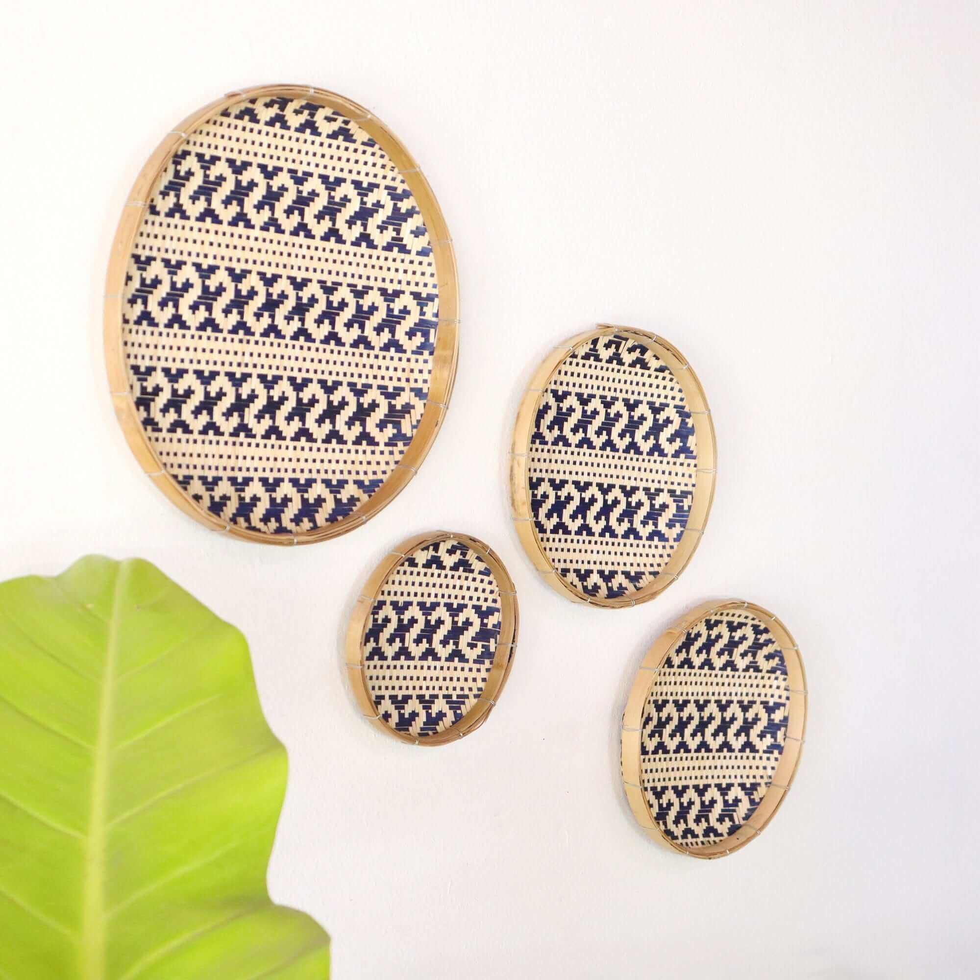 A Ti Kan - Wall Art DeCor Hanging Set Of 4 By Thaihome - Image 4