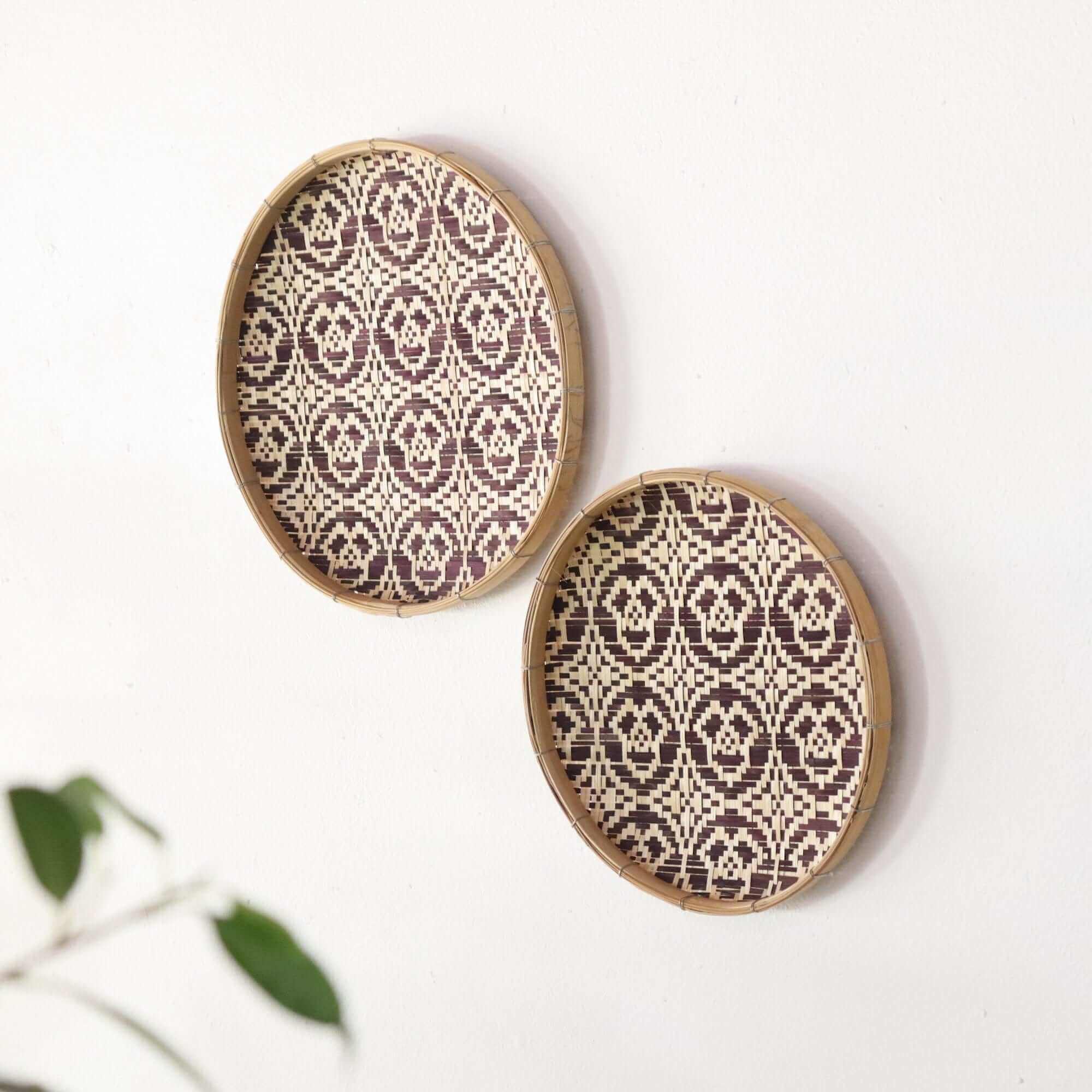 A Ti Ya - Wall Art DeCor Hanging Set Of 2 By Thaihome - Image 4