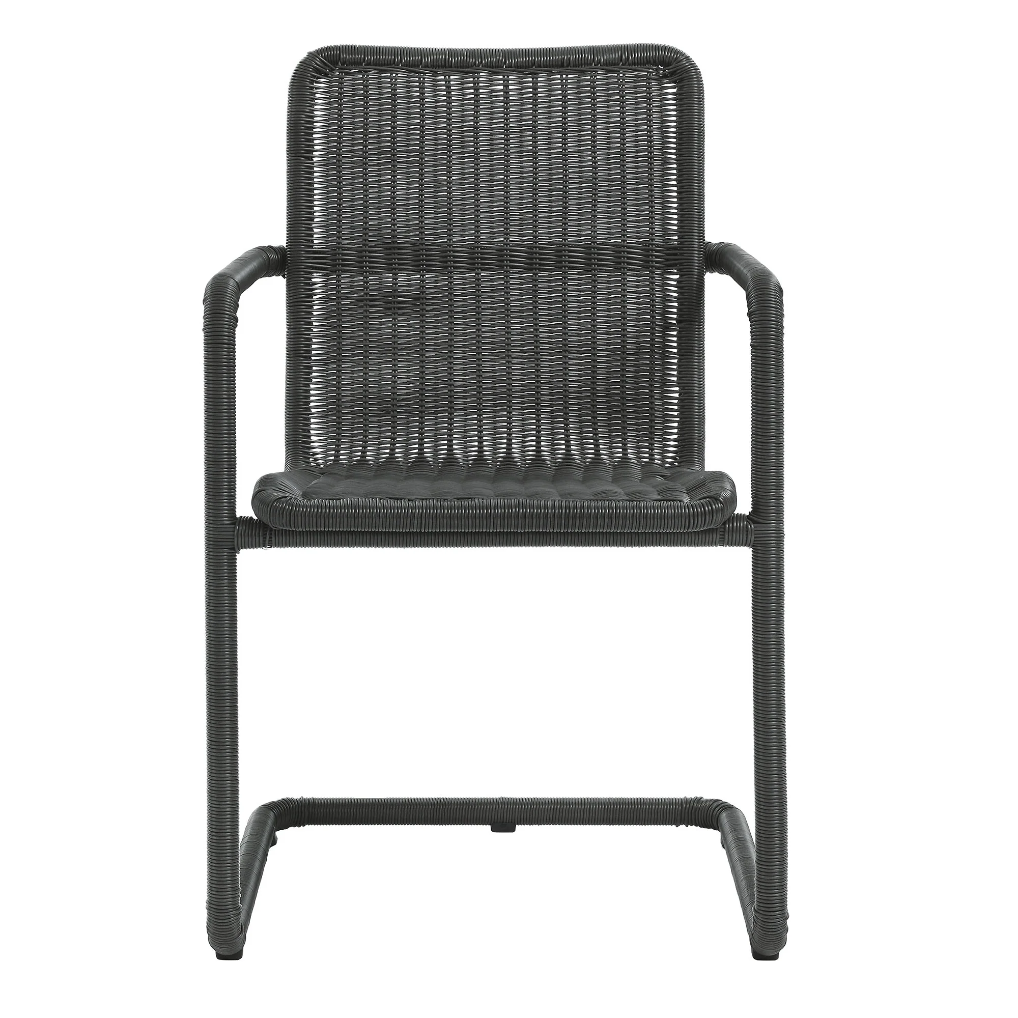 Abacus Outdoor Patio Wicker Dining Chairs Set of 2 by Modway - Image 15