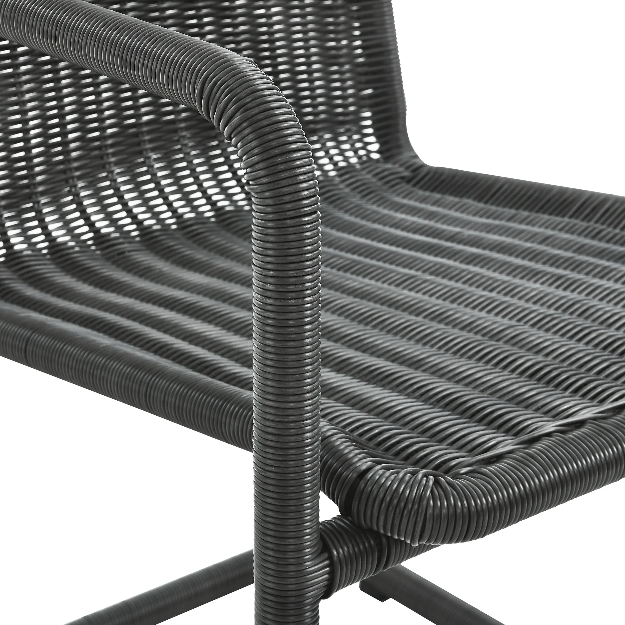Abacus Outdoor Patio Wicker Dining Chairs Set of 2 by Modway - Image 16