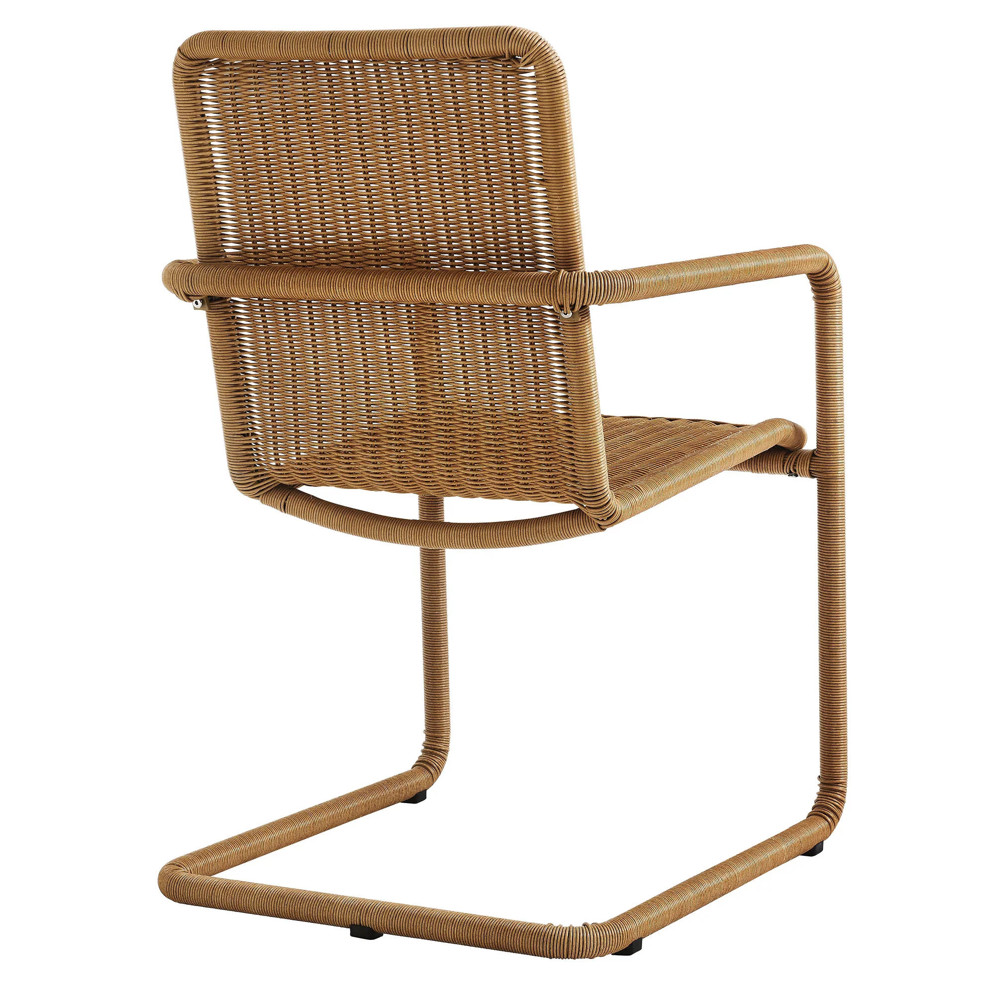 Abacus Outdoor Patio Wicker Dining Chairs Set of 2 by Modway - Image 5