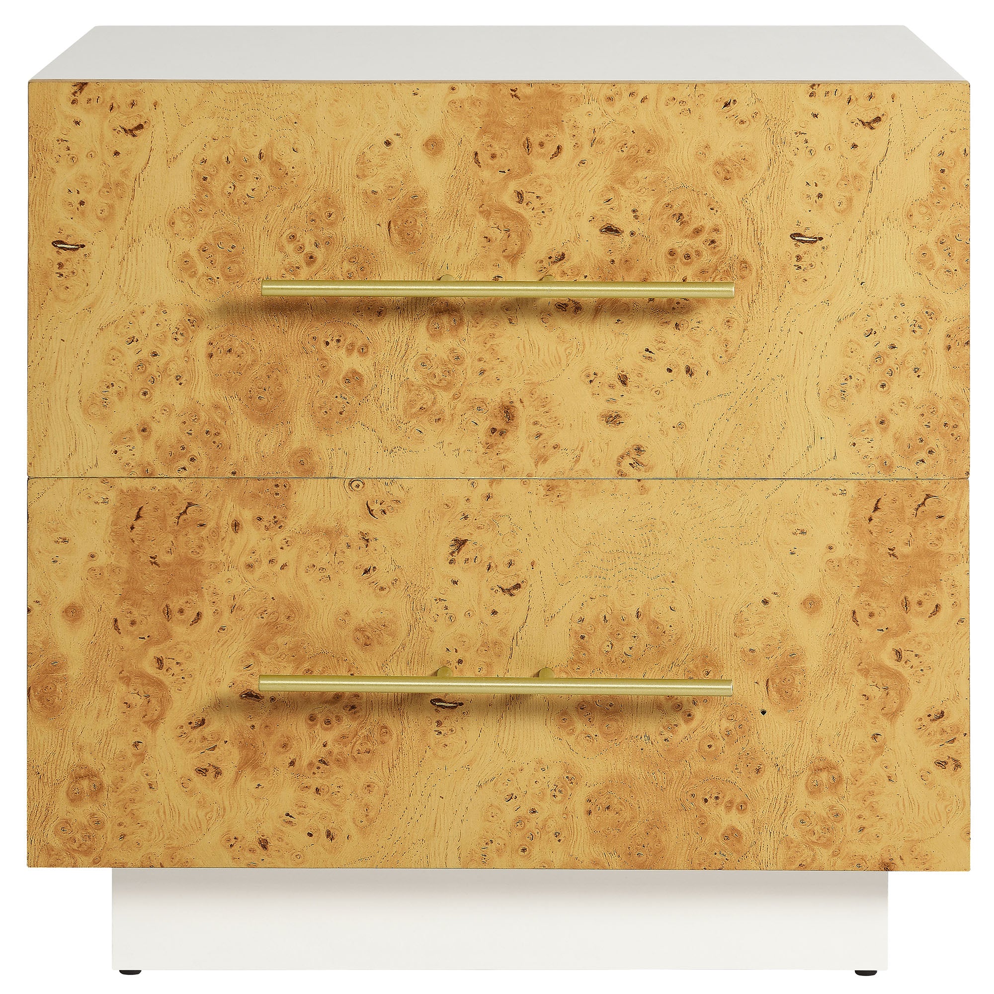 Abel 2-Drawer Burl Wood Nightstand by Modway - Image 4