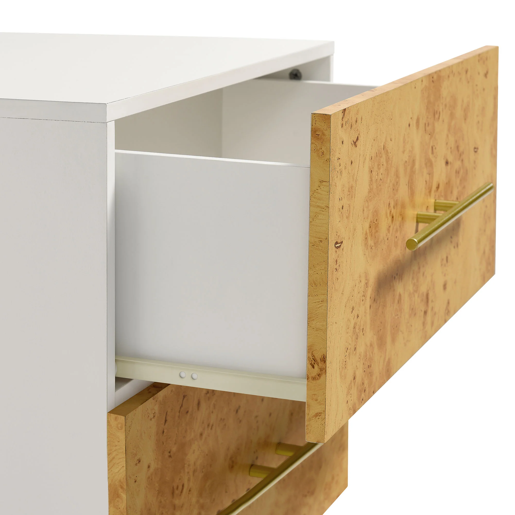 Abel 2-Drawer Burl Wood Nightstand by Modway - Image 6