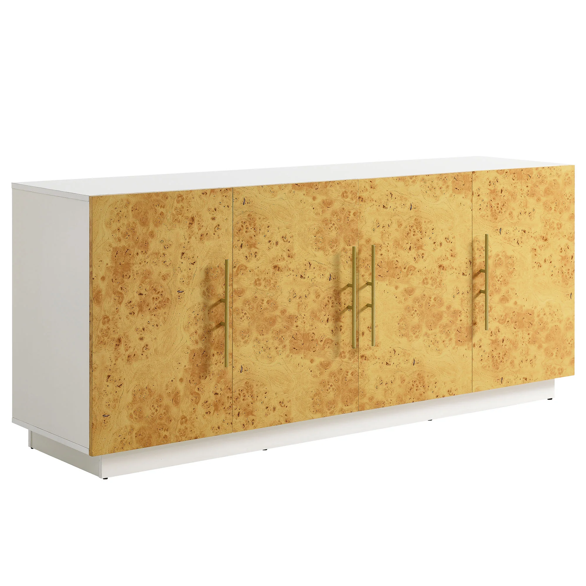 Abel 69 Inch Burl Wood Sideboard Buffet TV Stand by Modway - Image 2