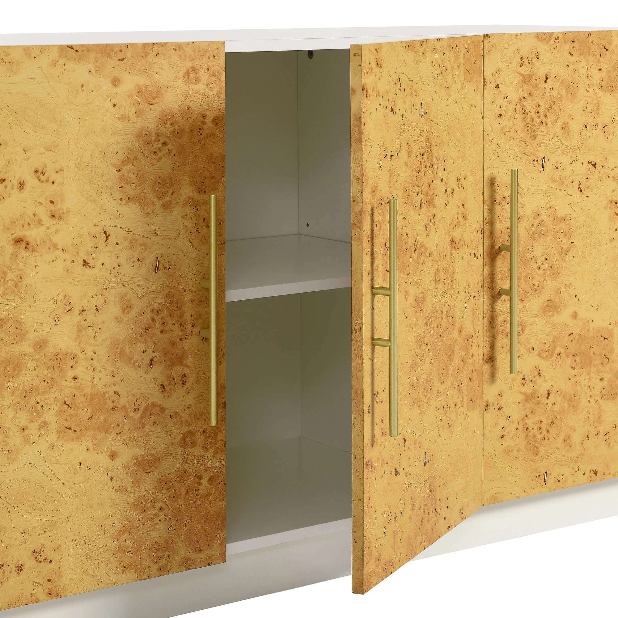 Abel 69 Inch Burl Wood Sideboard Buffet TV Stand by Modway - Image 7