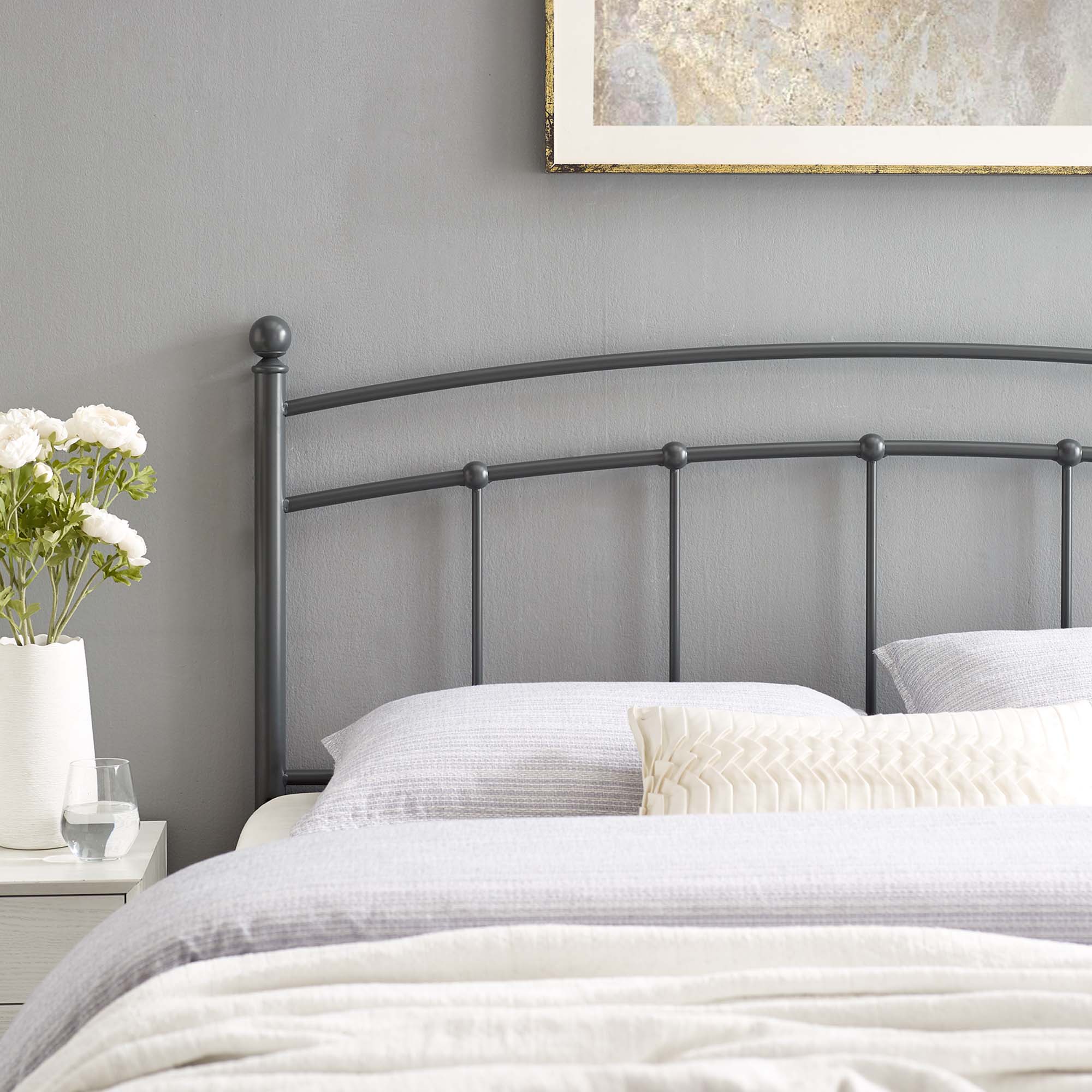 Abigail Metal King Headboard by Modway - Image 10