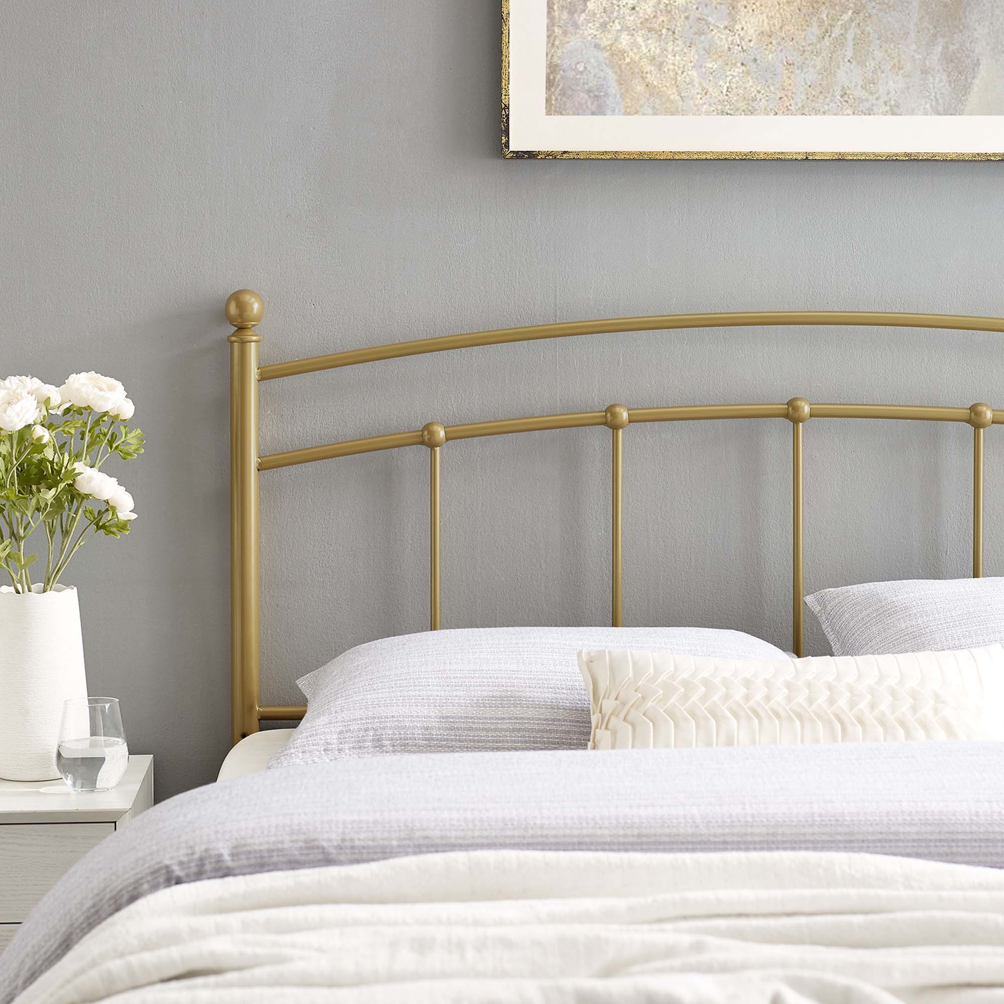 Abigail Metal King Headboard by Modway - Image 5