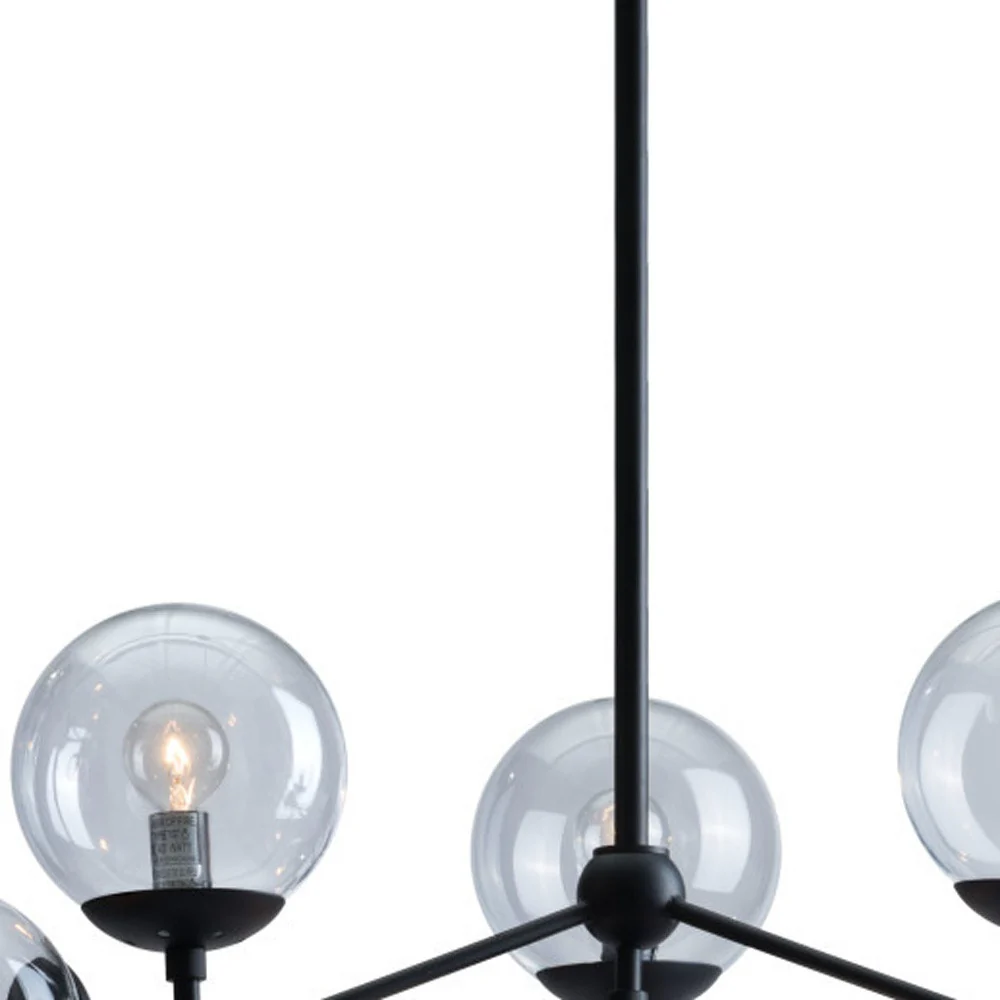 Abundant Ceiling Lamp Black By Homeroots - Image 5
